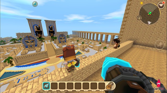 mini wold: block art